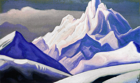Гималаи 1939. Репродукция B2 (постер). 