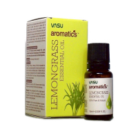 Купить Эфирное масло Лемонграсса VASU Lemongrass Essential Oil, 10 мл в интернет-магазине AgniBooks.ru