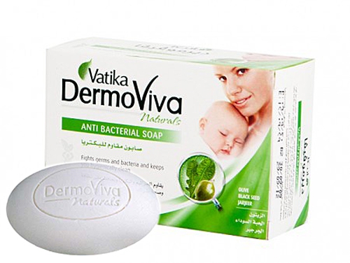 Мыло "Vatika DermoViva Naturals Anti Bacterial" (discounted)