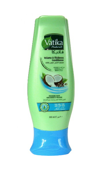 Кондиционер для волос Dabur Vatika Naturals Volume and Thickness (для придания объема) (200 мл)