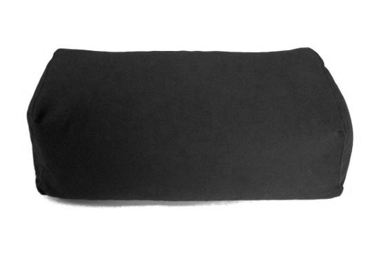 Подушка для медитации корейская монастырская (черная), 13 x 21 x 41 см