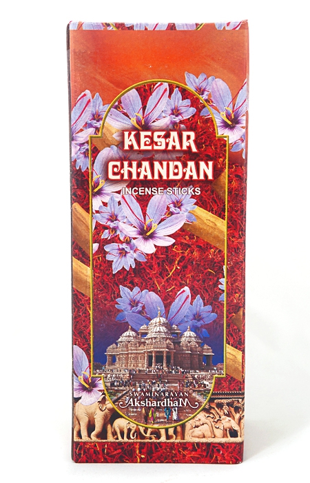 Благовоние Kesar Chandan (Шафран с сандалом), 21 см