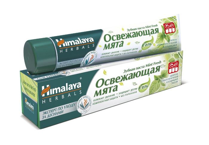 Зубная паста Освежающая мята Himalaya Herbals, 75 мл (discounted)