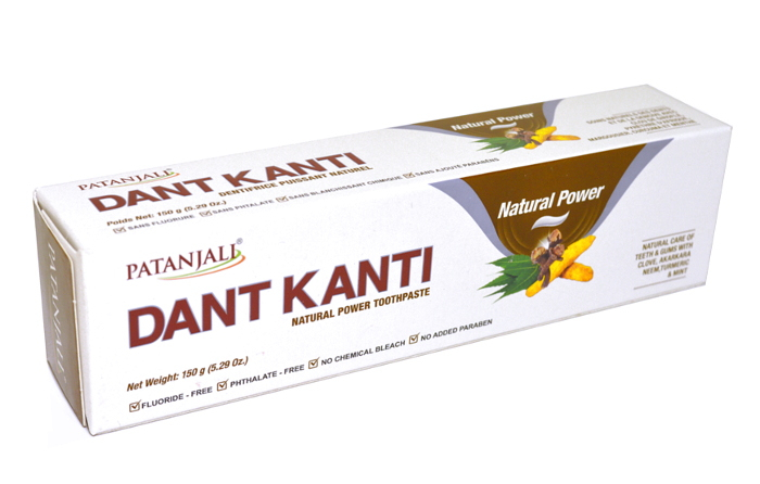 Зубная паста Patanjali Dant Kanti Natural Power (150 г)