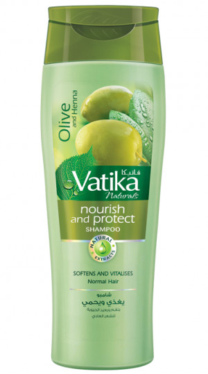Шампунь для волос Dabur Vatika Naturals Nourish and Protect (питание и защита) (400 мл)