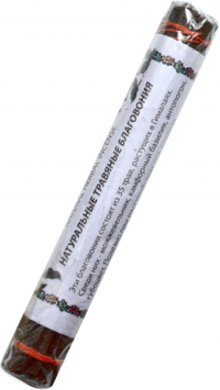 Купить Натуральные травяные благовония, 25 палочек по 17 см в интернет-магазине Ариаварта