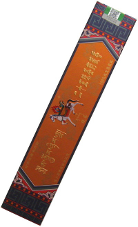 Купить Благовоние Лавран (La bu leng Tibetan Incense), оранжевая упаковка, 148 палочек по 23 см в интернет-магазине Ариаварта