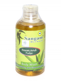 Гель для душа Sangam Herbals (Neem and Tulsi). 