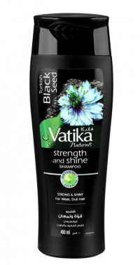 Шампунь для волос Vatika Black Seed for weak dull hair (сила и блеск) (400 мл). 