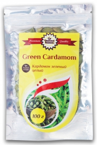 Купить Кардамон зеленый целый (50 г) в интернет-магазине Ариаварта