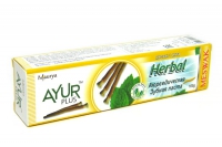 Купить Зубная паста аюрведическая Аюр Плюс Мисвак + Мята в интернет-магазине Ариаварта
