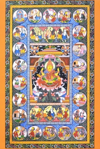 Купить Плакат Сцены из жизни богини Лакшми в фольклорном творчестве (27 x 40 см) в интернет-магазине Ариаварта