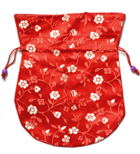 Купить Мешочек для четок (красный), 16 x 19,5 см в интернет-магазине Ариаварта