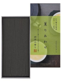 Благовоние Kaori Awase Green Tea (зелёный чай), 170 палочек по 14 см. 