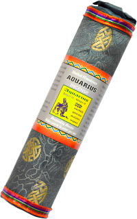 Благовоние Aquarius Zodiac Incense (Водолей), 37 палочек по 17,5 см. 