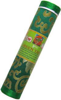 Купить Благовоние Green Tara (Зеленая Тара), 21 палочка по 20 см в интернет-магазине Ариаварта