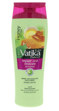 Шампунь для волос Dabur Vatika Naturals Repair and Restore (восстановление) (400 мл). 