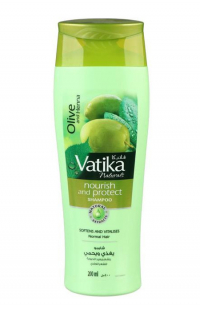 Купить Шампунь для волос Dabur Vatika Naturals Nourish and Protect (питание и защита) (200 мл) в интернет-магазине Ариаварта