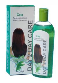 Купить Аюрведическое масло для волос Хна (Ayurvedic Hair Oil Day 2 Day Care Henna) (уценка) в интернет-магазине Ариаварта