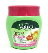 Маска для волос Dabur Vatika Naturals Egg Protein (с яичным белком). 