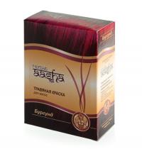 Купить Травяная краска для волос Herbals AASHA (Бургунд) (уценка) в интернет-магазине Ариаварта