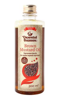 Горчичное масло (из семян черной горчицы) / Brown Mustard Oil (500 мл). 