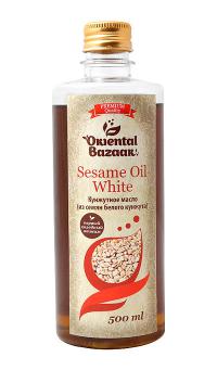 Кунжутное масло (из семян белого кунжута) / Sesame Oil White (500 мл). 