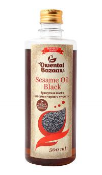 Купить Кунжутное масло (из семян черного кунжута) / Sesame Oil Black (500 мл) в интернет-магазине Ариаварта