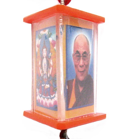 Автомобильный оберег (Далай-лама, Авалокитешвара и мантра Калачакры) (discounted)