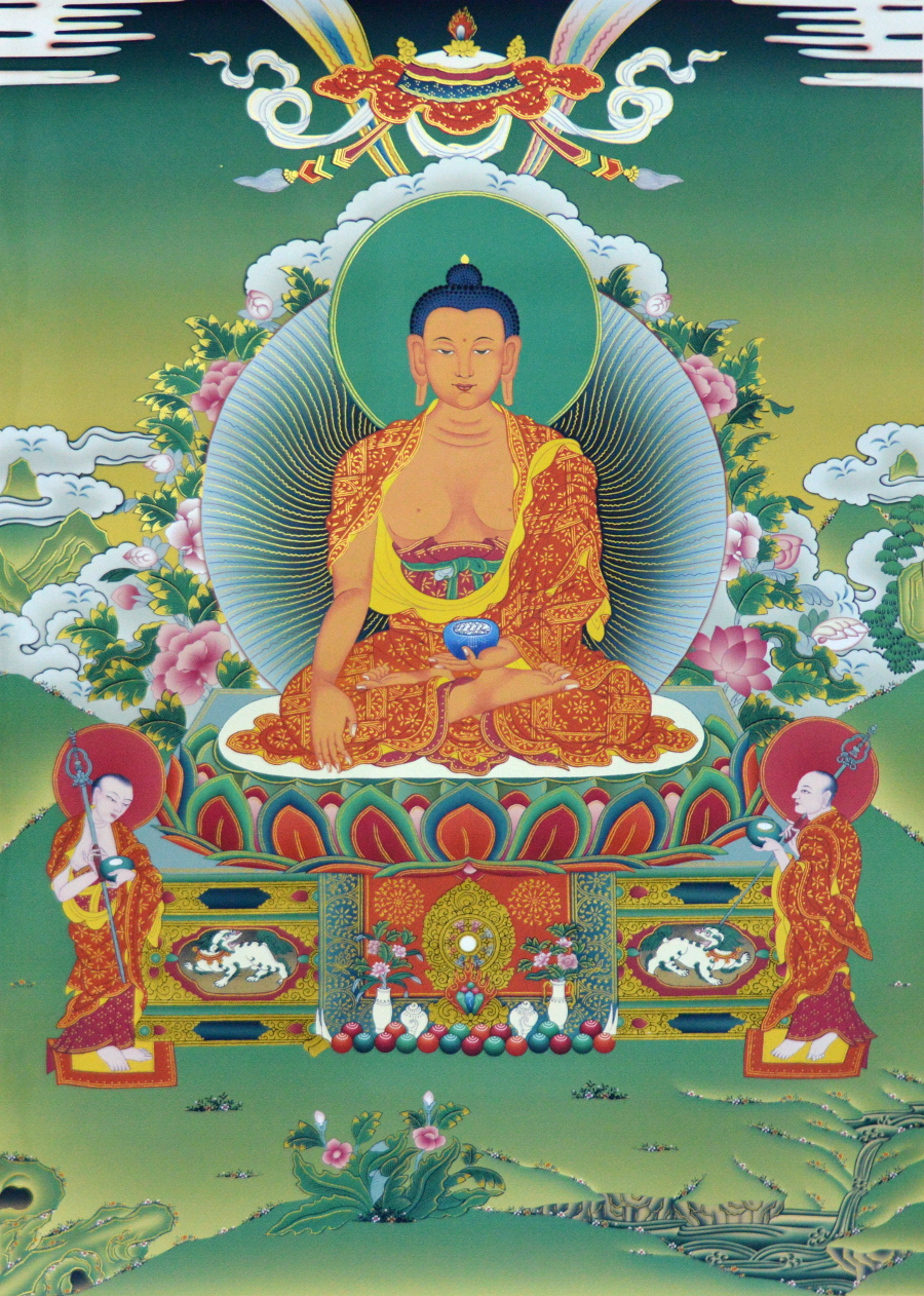 Тханка Будда Шакьямуни (печатная)