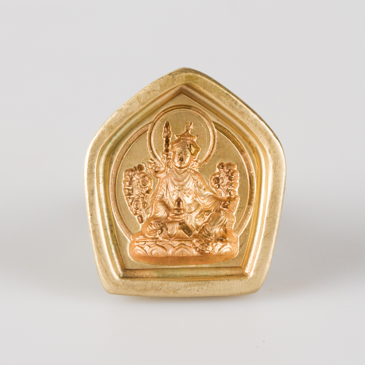 Форма для изготовления ца-ца Гуру Падмасамбхава (3 x 3,3 см), 3 x 3,3 см