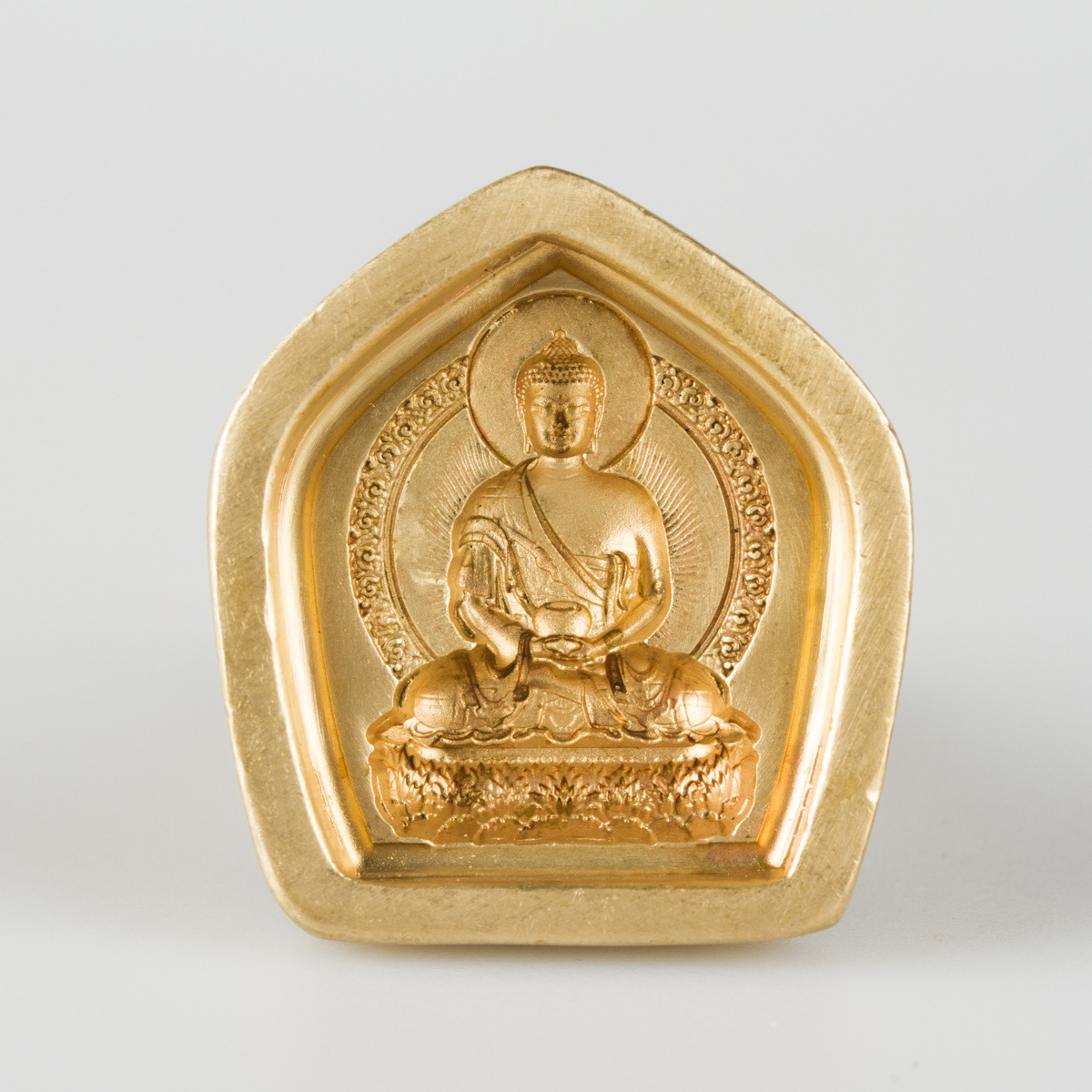 Форма для изготовления ца-ца Будда Амитабха (3,2 x 3,5 см)