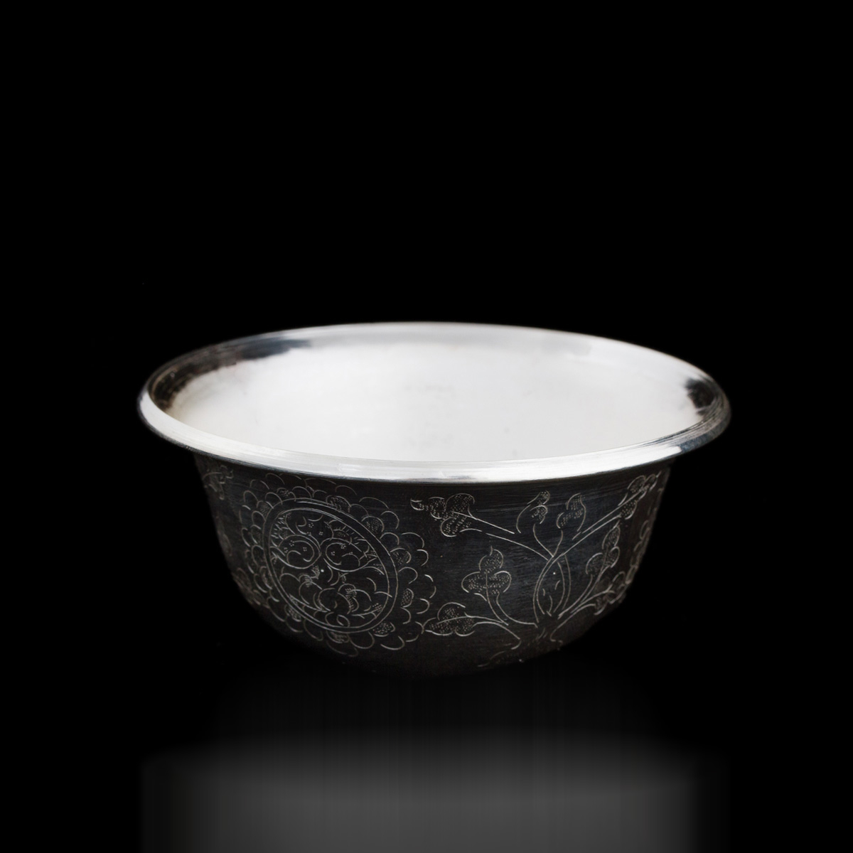 Чаши для подношений (набор из 7 шт.), 8 см, из серебра, Китай
