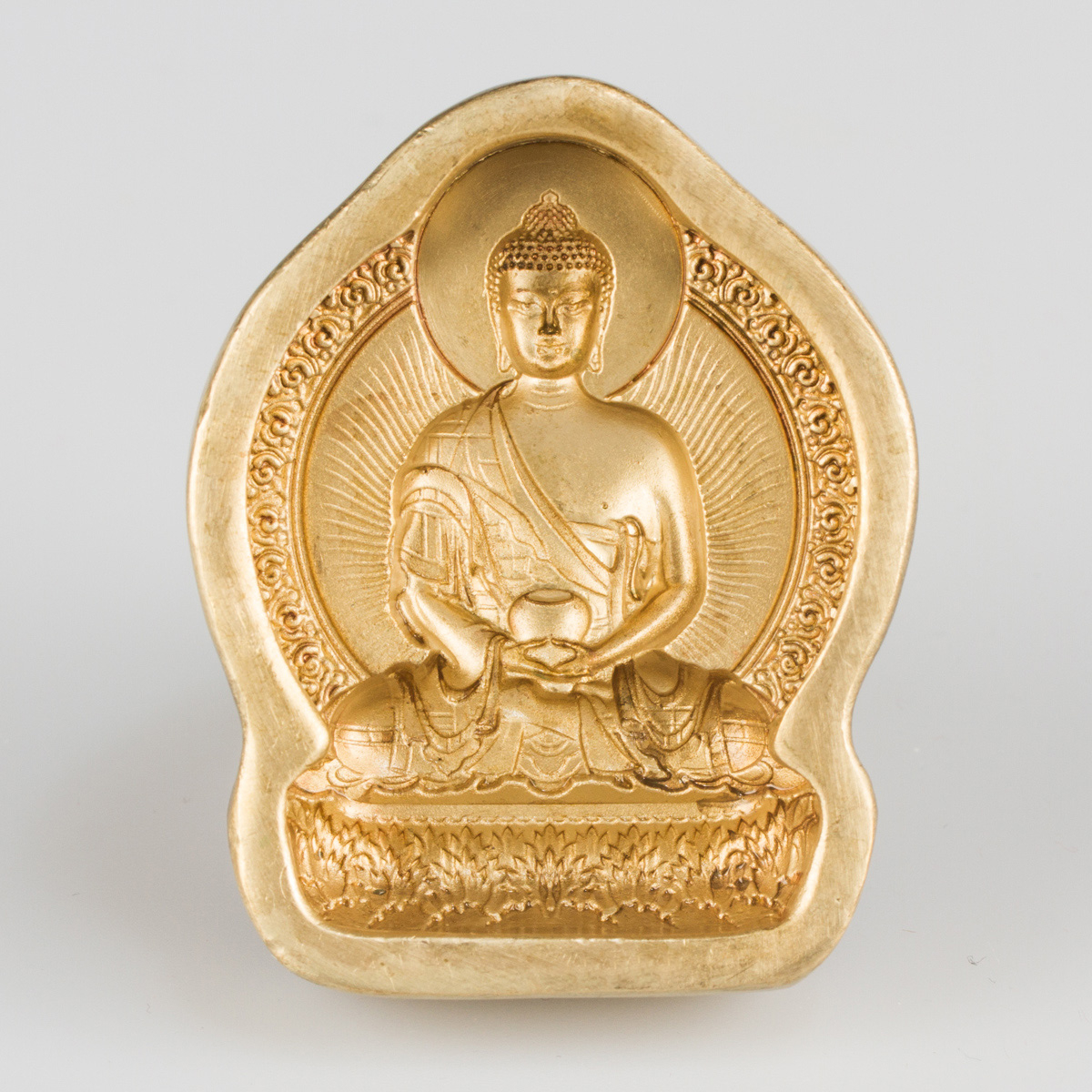 Форма для изготовления ца-ца Будда Амитабха (4,4 x 5,5 см), 4,4 x 5,5 см