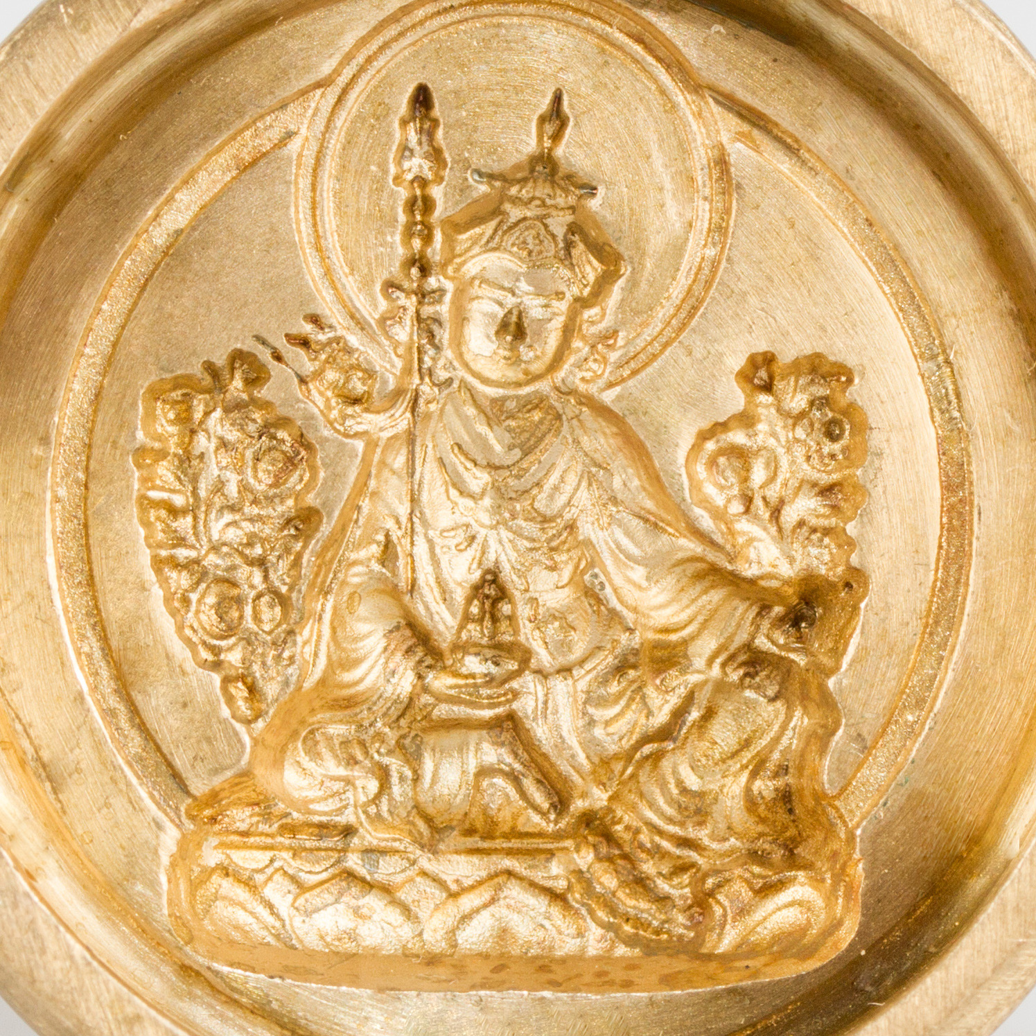 Форма для изготовления ца-ца Гуру Падмасамбхава (круглая, 3,5 см)