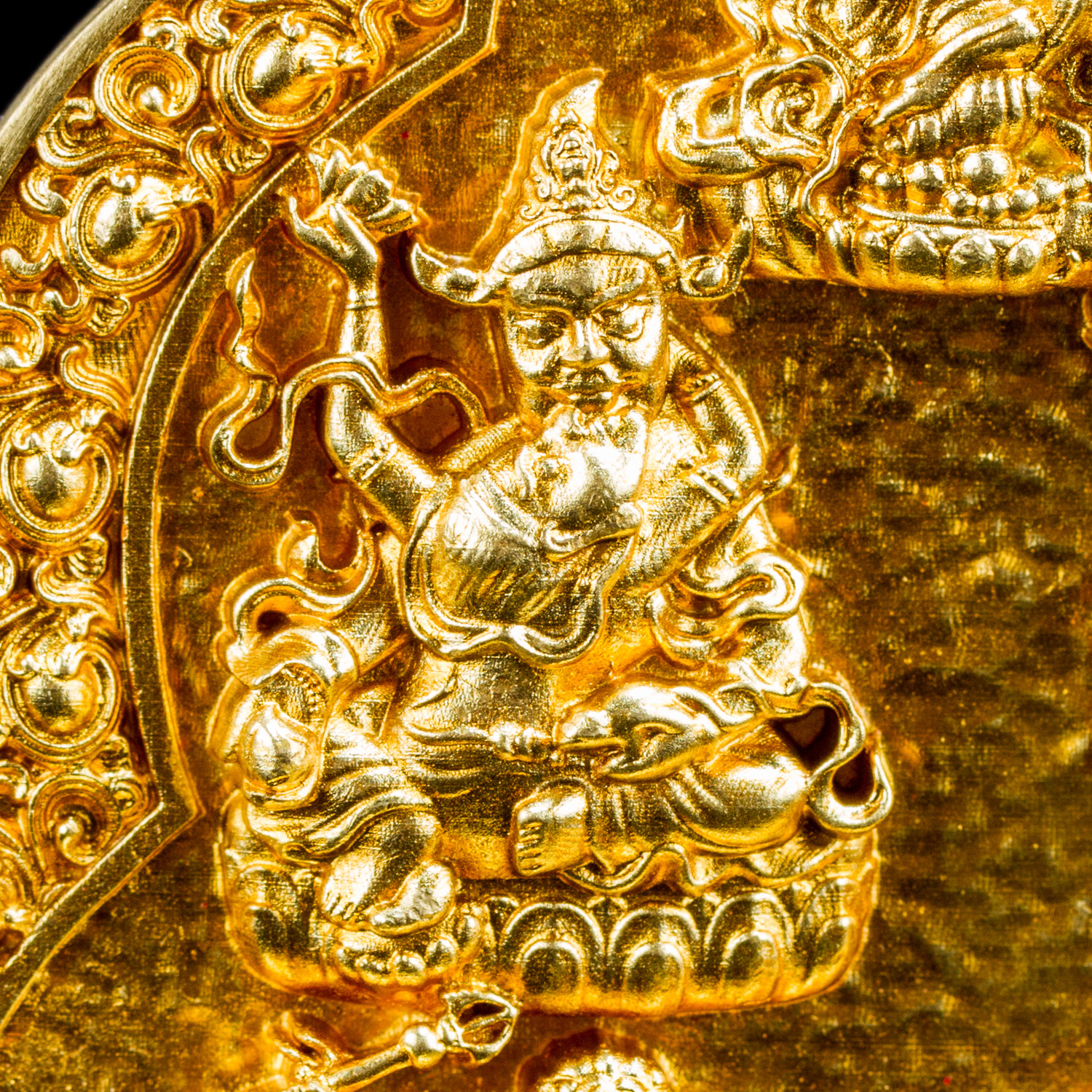 Статуэтка Пять Дзамбал (11,5 см), золотой