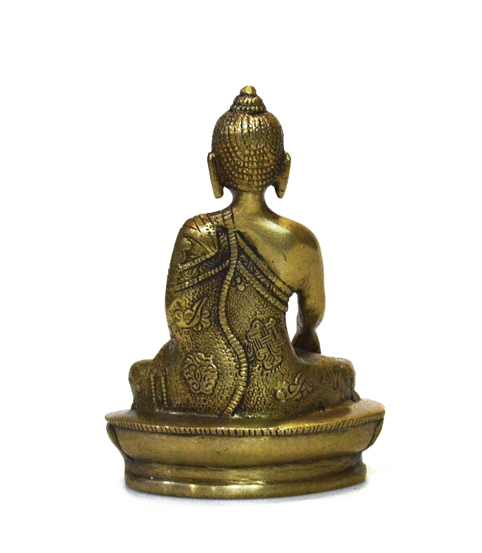 Статуэтка Будды Шакьямуни (бхумиспарша-мудра), 14 см