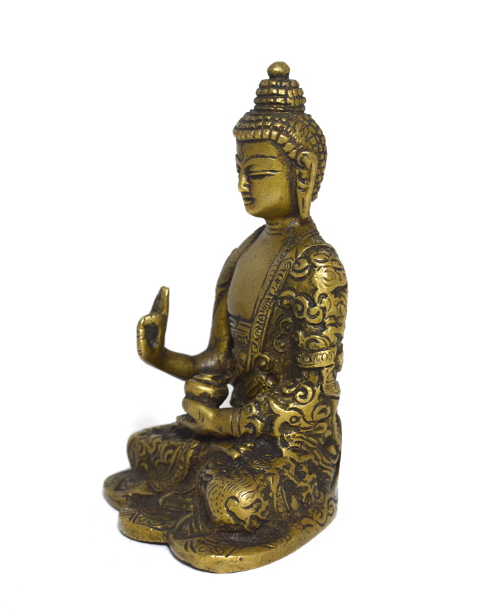 Статуэтка Будды Шакьямуни, витарка-мудра, 12 см