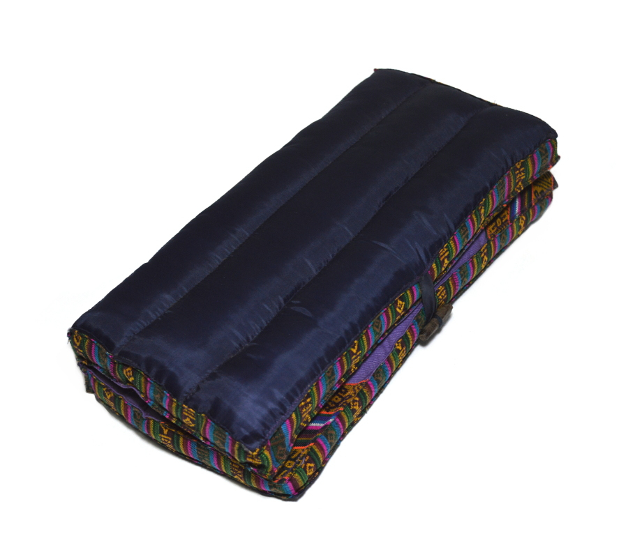 Подушка для медитации складная, сиреневая, 33 х 35 см