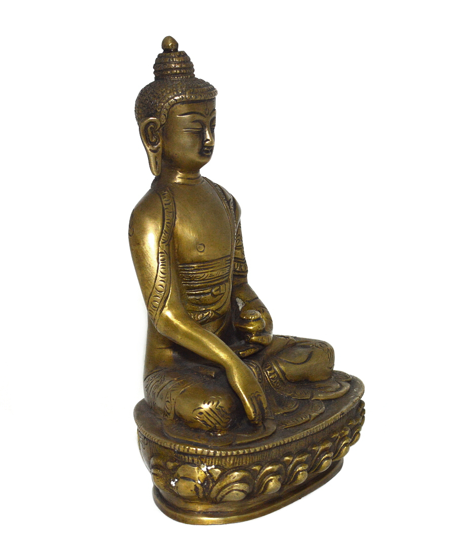 Статуэтка Будды Шакьямуни (бхумиспарша-мудра), 20 см