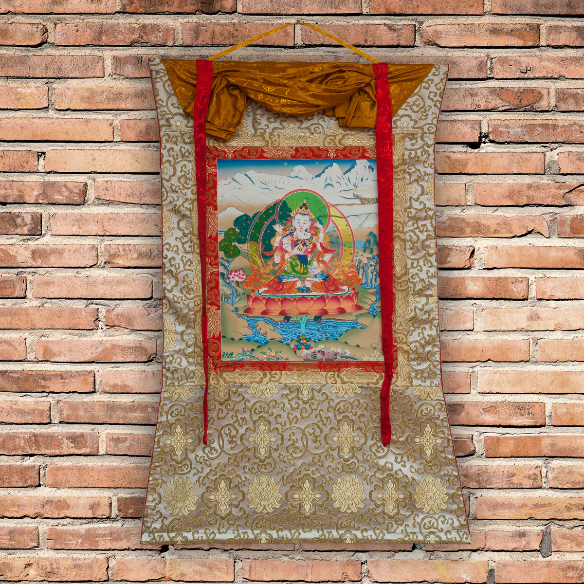Тханка Ваджрасаттва Яб-Юм (71 x 108 см)