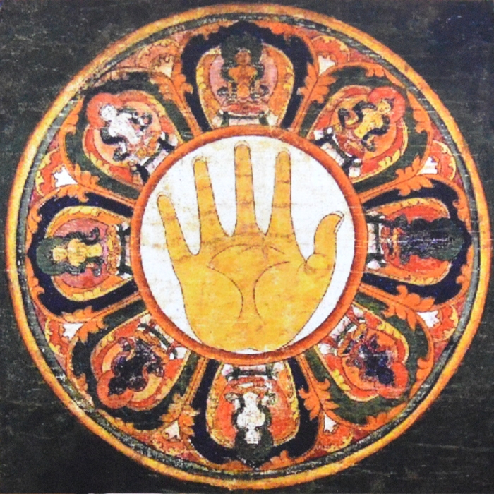 Плакат Мандала (30 х 30 см)