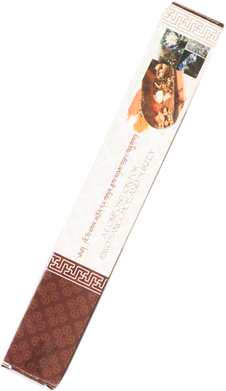 Nado Poizokhang, коричневая упаковка — подношение Риво Сангчо и Сурже, 30 палочек по 21 см
