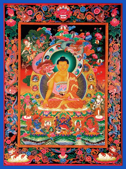 Плакат Будда Шакьямуни (30 x 40 см)