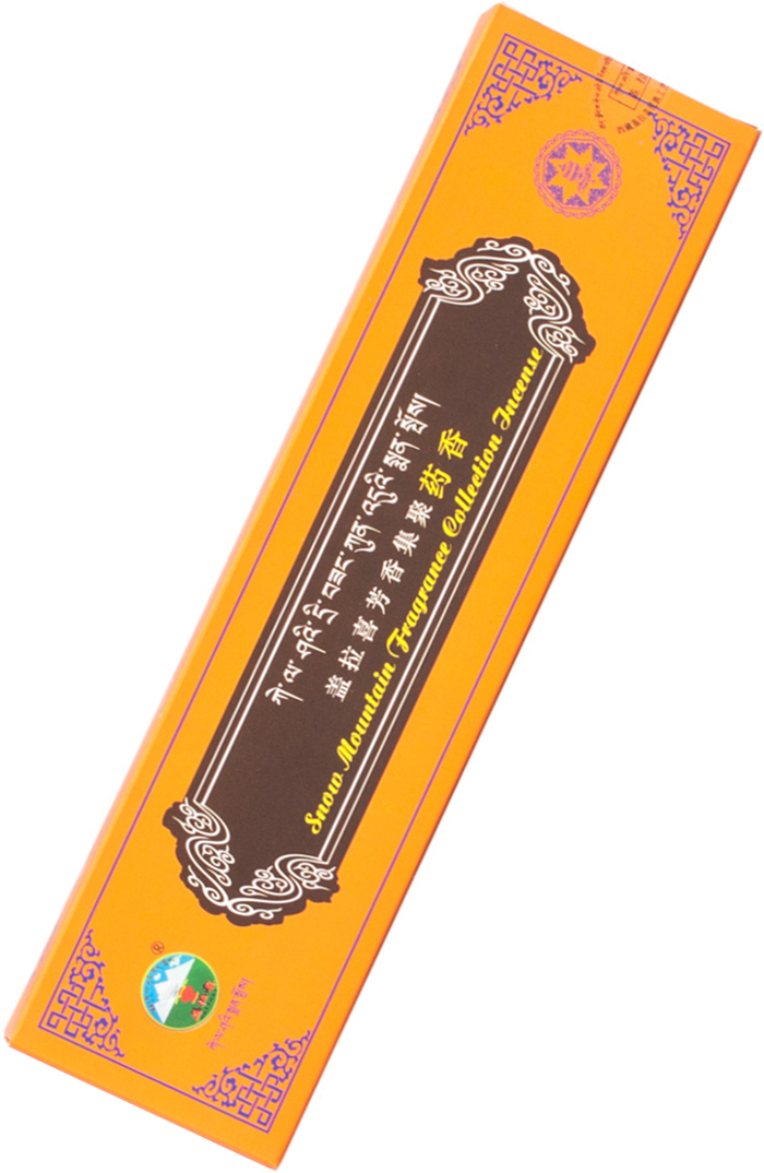 Благовоние Snow Mountain Fragrance Collection Incense (оранжевые), 72 палочки по 26,5 см