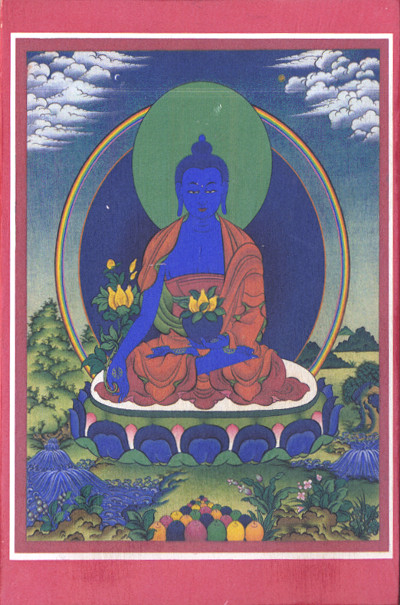 Изображение на дощечке Будда Медицины
