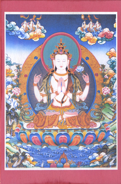 Изображение на дощечке Авалокитешвара