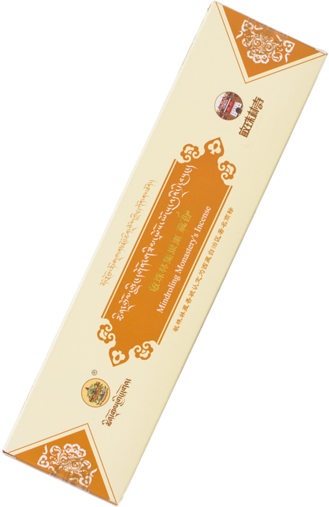 Благовоние Миндролинг (Mindroling Monastery's Incense), коричневая упаковка, 100 палочек по 24 см