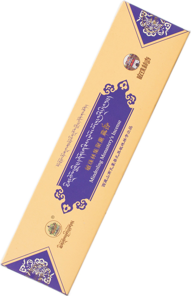 Благовоние Миндролинг (Mindroling Monastery's Incense), синяя упаковка, 100 палочек по 24 см