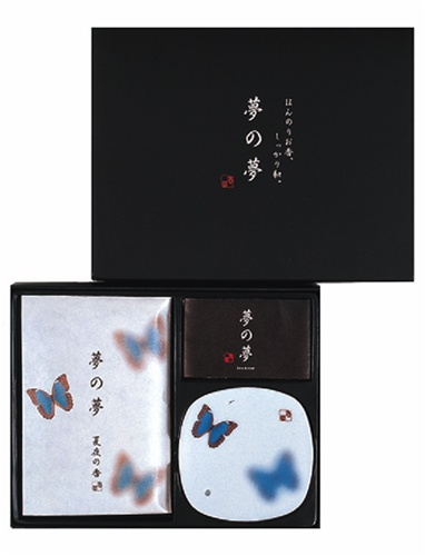 Подарочный набор благовоний Бабочка (герань, корица, ваниль), 12 палочек по 8 см